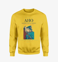 Thumbnail for Alghero–Fertilia Airport AHO Sweatshirt - Yellow