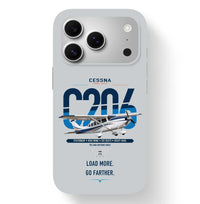 Thumbnail for Cessna 206 Stationair design on light gray magsafe iphone case, for iPhone 17 Pro