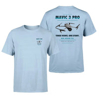 Thumbnail for DJI Mavic 3 Pro design on light blue t shirt