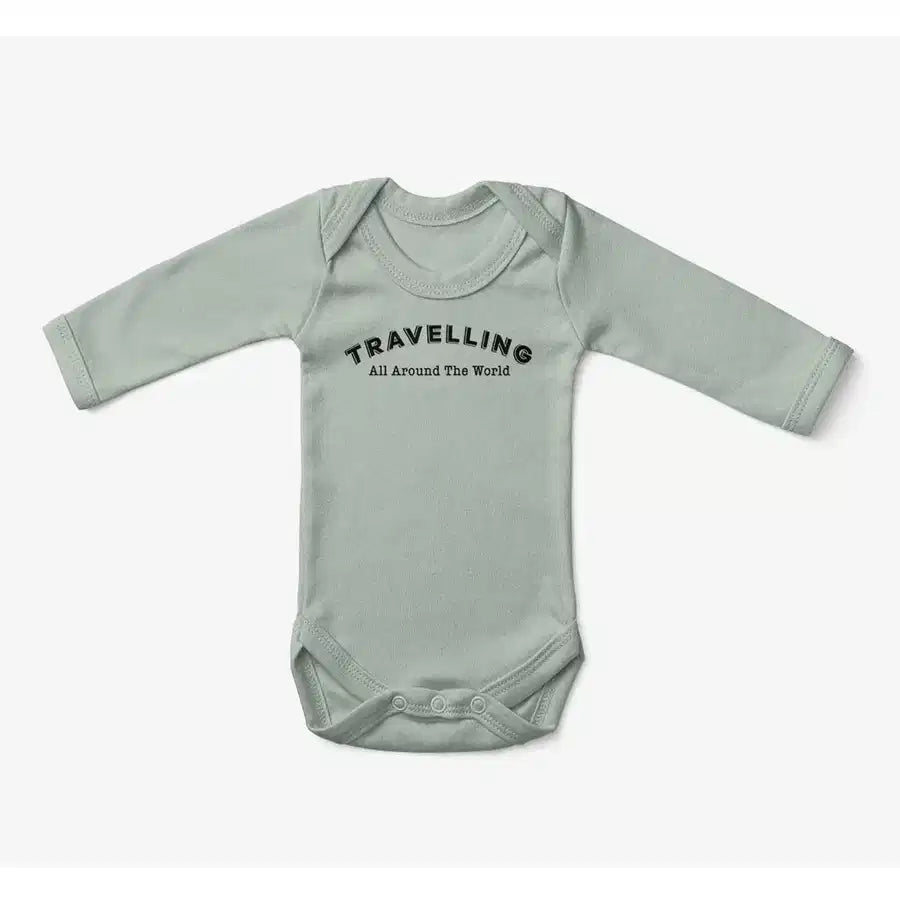 Travelling All Around The World Baby Bodysuit - view 10