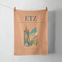 Thumbnail for Metz–Nancy–Lorraine Airport (ETZ) design on orange towel
