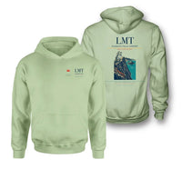 Thumbnail for Klamath Falls Airport (LMT) design on light green double-side hoodie