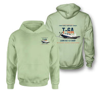 Thumbnail for T-6A TEXAN II design on light green hoodie