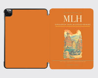 Thumbnail for EuroAirport Basel-Mulhouse-Freiburg (MLH) design on orange ipad tablet case