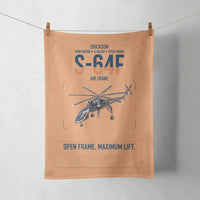 Thumbnail for Erickson S-64F Air Crane design on orange towel