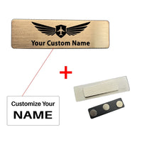 Thumbnail for Customisable Your Custom Design Text Design Brooch - view 10