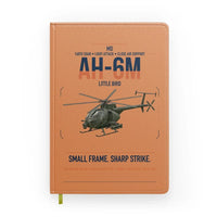 Thumbnail for MD AH-6M Little Bird design on orange notebook