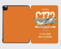 Thumbnail for Cessna 172 Skyhawk design on orange ipad tablet case