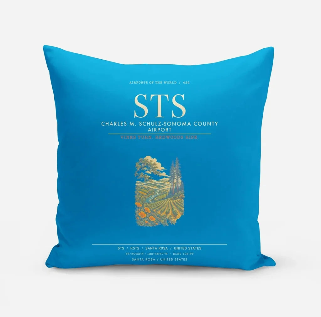 Charles M. SchulzSonoma County Airport Santa Rosa STS - Turquoise