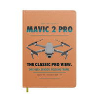 Thumbnail for DJI Mavic 2 Pro design on orange notebook
