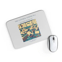 Thumbnail for VINTAGE G4375 - The Control Tower Tea - Designed Mouse Pads design on lightgray rectangle