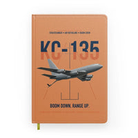 Thumbnail for KC-135 STRATOTANKER design on orange notebook