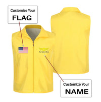 Thumbnail for Customisable Flag & Name Vest - view 10