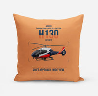 Thumbnail for Airbus H130 design on orange pillow