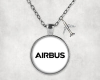 Thumbnail for Airbus & Text Necklace - view 10