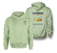 Thumbnail for Bristol Sycamore HR14 design on light green double-side hoodie, double-side print