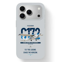 Thumbnail for Cessna 172 Skyhawk design on light gray magsafe iphone case, for iPhone 17 Pro