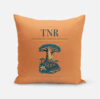 Thumbnail for Ivato International Airport (TNR) design on orange pillow