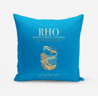 Thumbnail for Rhodes Airport Diagoras RHO - Meltemi Citrus Stone Loom - Turquoise