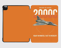 Thumbnail for Dassault Mirage 2000C RDI design on orange ipad tablet case