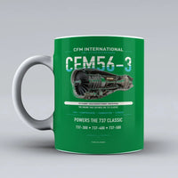 Thumbnail for Mug design on green cfm56 3