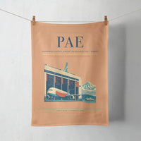 Thumbnail for Snohomish County Airport (Paine Field) (PAE) design on orange towel