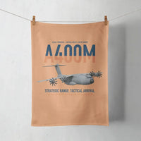 Thumbnail for Airbus A400M Atlas design on orange towel