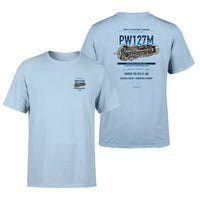 Thumbnail for PW127M design on light blue t shirt
