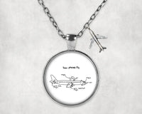 Thumbnail for How Planes Fly Necklace - view 10
