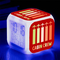 Thumbnail for Colourful Cabin Crew Digital Alarm Clock - view 10