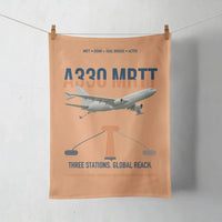 Thumbnail for Airbus A330 MRTT design on orange towel