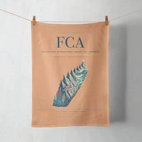 Thumbnail for Glacier Park International Airport (FCA) design on orange towel