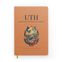 Thumbnail for Udon Thani International Airport (UTH) design on orange notebook