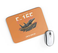 Thumbnail for F-15E Strike Eagle design on orange rectangle mouse pad