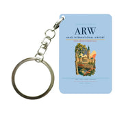 Thumbnail for Arad International Airport (ARW) design on light blue key chain