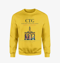 Thumbnail for Rafael Nunez International Airport CTG Sweatshirt - Yellow