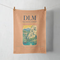 Thumbnail for Dalaman Airport (DLM) design on orange towel