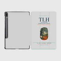 Thumbnail for Tallahassee International Airport (TLH) design on light gray samsung tablet tablet case