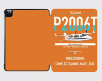 Thumbnail for Tecnam P2006T design on orange ipad tablet case