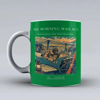 Thumbnail for VINTAGE G4146 - The Morning Mail Run - Ceramic Mug design on green
