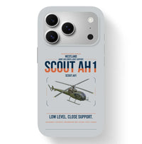 Thumbnail for Westland Scout AH1 design on light gray magsafe iphone case, for iPhone 17 Pro