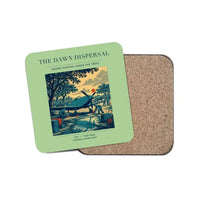 Thumbnail for The Dawn Dispersal - Designed Coasters design on light green 1-piece