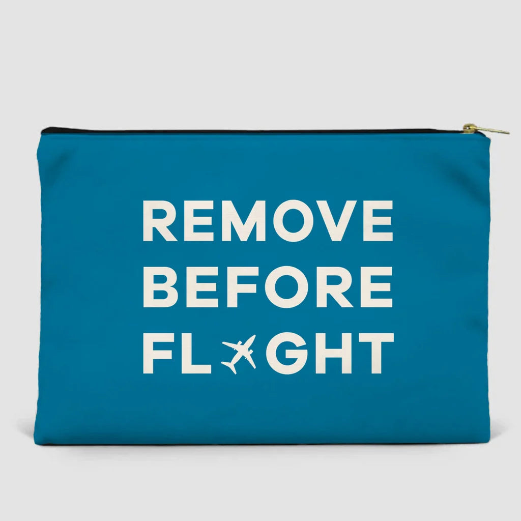 Remove Before Flight Zipper Pouch - view 10