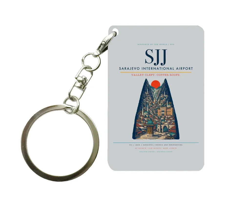 Sarajevo International Airport SJJ Light Gray