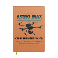 Thumbnail for Freefly Astro Max design on orange notebook