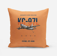 Thumbnail for KC-97L STRATOFREIGHTER design on orange pillow