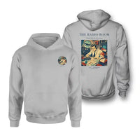 Thumbnail for VINTAGE G4106 - The Radio Room - Double-Side Hoodie design on lightgray double side