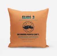 Thumbnail for Flyability Elios 3 design on orange pillow