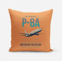 Thumbnail for P-8A Poseidon design on orange pillow