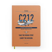 Thumbnail for CASA C-212-400 Aviocar design on orange notebook